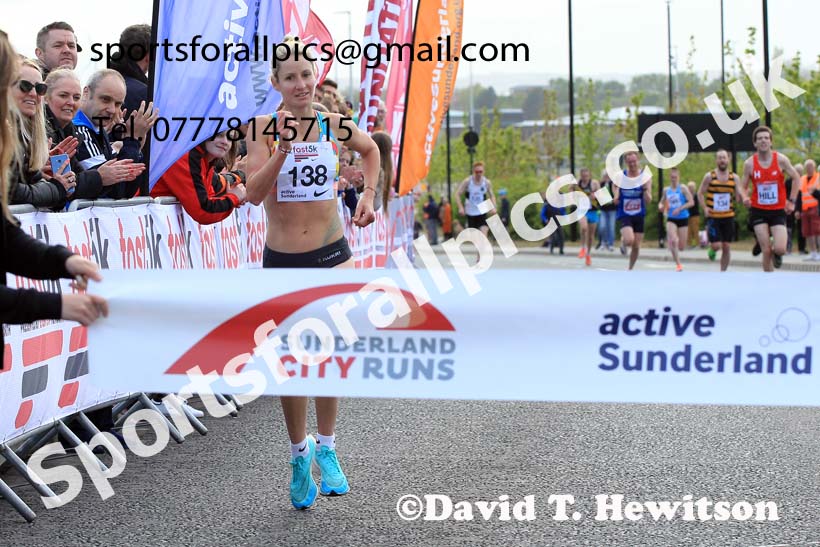 Sunderland City 5k, 2022 Sunderland City Half Marathon, 10k  5k.  Photo: David T. Hewitson/Sports for All Pics
